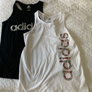 Two Girls size Large (14) Tank tops, Barely worn, Athletic Tank top